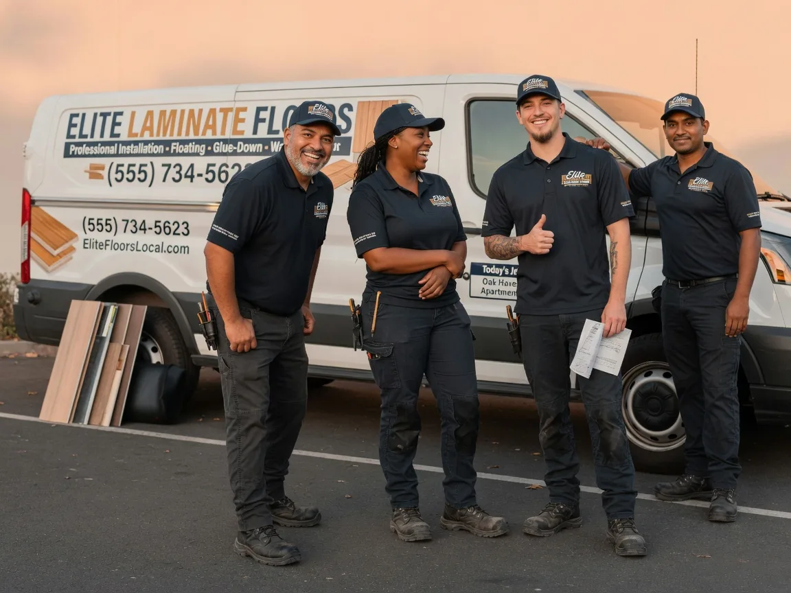 Laminate flooring installation company in Arma, KS
